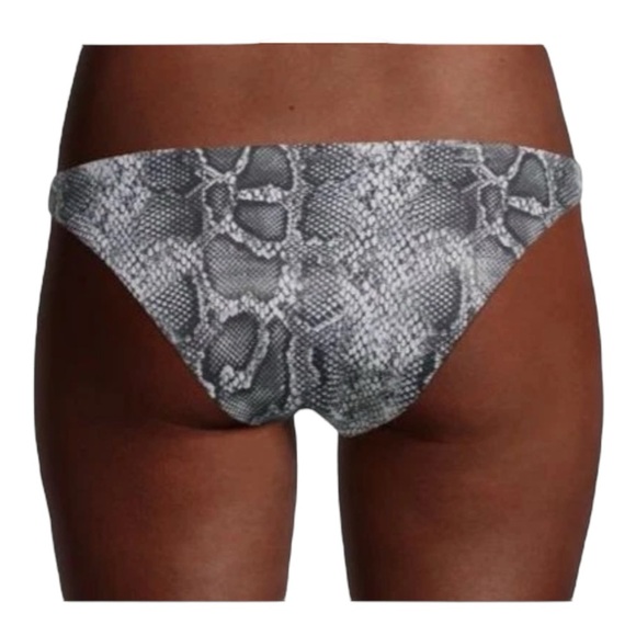 Onia Ashley Bikini Bottom in Foil Snake NWT - Picture 3 of 5